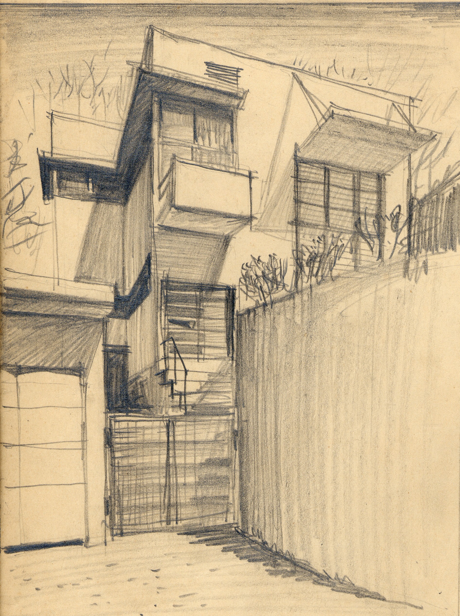 土浦亀城邸と白金台の住宅